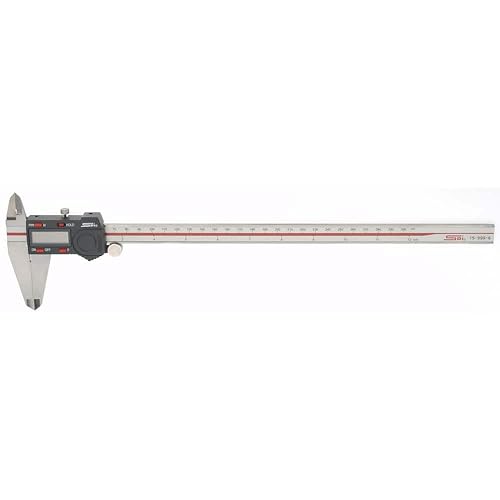 SPI 15-999-6 Calibrated Stainless Steel Digital Inch/Metric Caliper: 0 to 12 inch (300mm) - Poueer