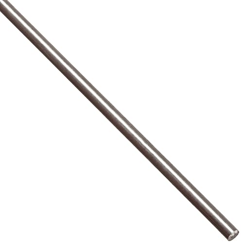 303 Stainless Steel Round Rod, Unpolished (Mill) Finish, Annealed, ASTM A582, 1/2' Diameter, 72' Length - Poueer
