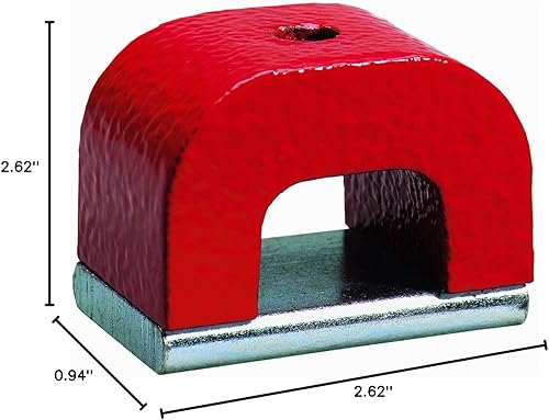 General Tools 370-12 Horseshoe Power Alnico Magnets, 42-Pound Pull - Poueer