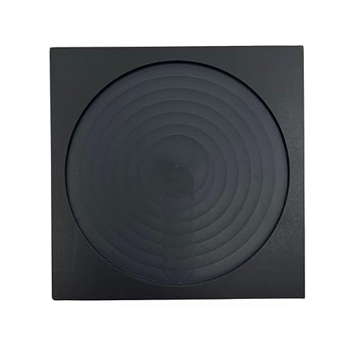 EISCO Ice Melting Plates with Depression, 1 Aluminum Plate, 1 Plastic Foam Plate - Poueer