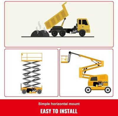 Happybuy Hydraulic Pump 15 Quart, Electric Single Acting for Dump Trailer, High-Pressure Pump - Poueer