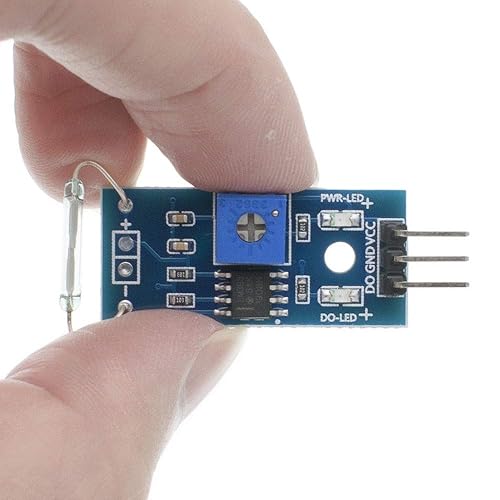 50Pcs Reed Sensor Module magnetron Module Reed Switch MagSwitch - Poueer