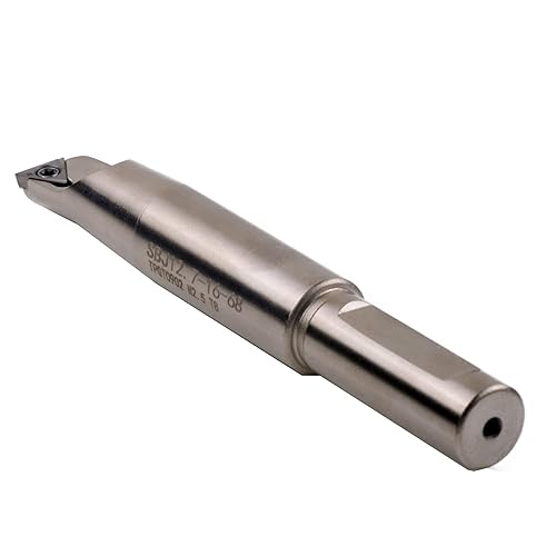 1/2 Shank Indexable Boring Bar 6pcs Set 1/2' - 3' and 6pcs Carbide Inserts - Poueer