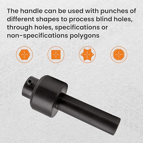 maXpeedingrods Rotary Broach Tool Holder 3/4' Shank Diameter for 1/2' Shank Broach - Poueer