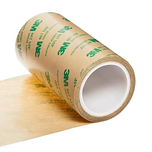CANOPUS Double Sided Transfer Sheet, 468MP Adhesive Transfer Tape, 12in x 5yd - Poueer