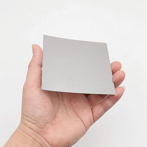 1PCS 100X100MM YG8 Tungsten Steel Plate 2MM-8MM Thick Hard Alloy Tungsten Steel Square Sheet Wear-Resistant Flake Material (Thickness 3MM, 1) - Poueer