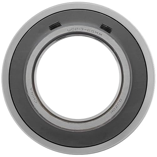 UC213-65 - Insert Bearing - 2.559 in Bore - 4.724 in Outer Diameter - 2.563 in Width - 0.906 in Outer Ring Width - Set Screw Locking, Contact Seals, Relubricable - Poueer