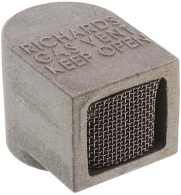 3/4' Peck Style Gas Regulator Vent with Screen - Poueer