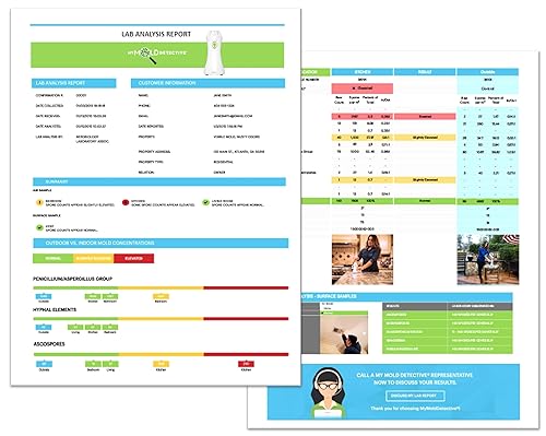 My Mold Detective MMD203A, Additional Samples Pack, 3-Room - Poueer