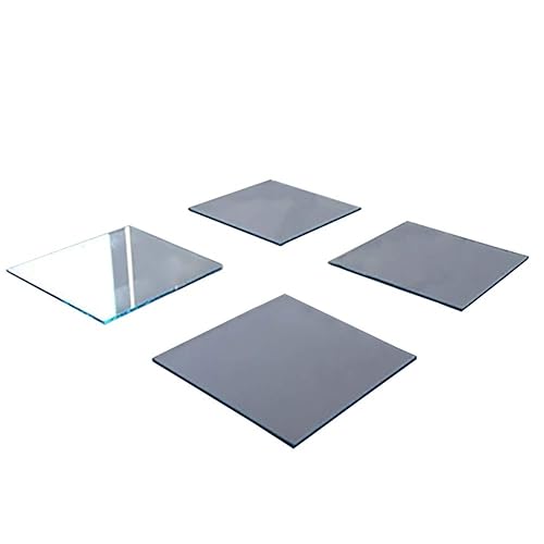 ITO Conductive Coated Glass for Lab 50x50x1.1mm Transparent Indium Tin Oxide Coated Conductive Glass 50pcs (10ohm/sq) - Poueer