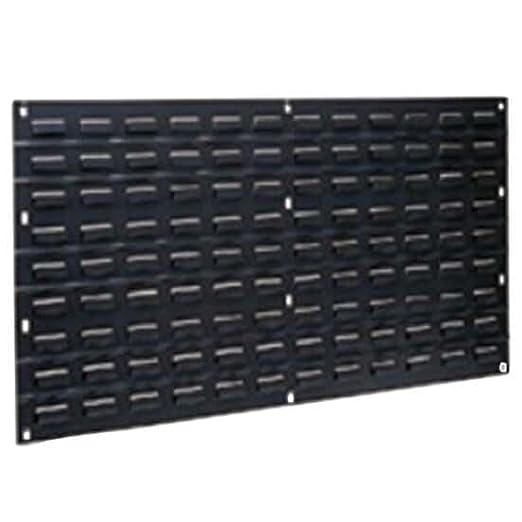 Akro-Mils Steel Louvered Panel for PP Akrobins, Wall-Mount; 35.75 (in) x 19 (in) x 0.25 (in) - Poueer