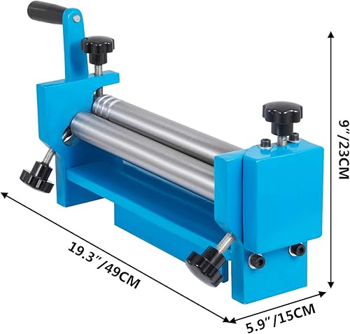 Mophorn SJ 300 Slip Roll Machine, Max 12inch/300mm Forming Width & 1mm Thickness Sheet Metal Roller, Manual Slip Roll with Crank Handle - Poueer