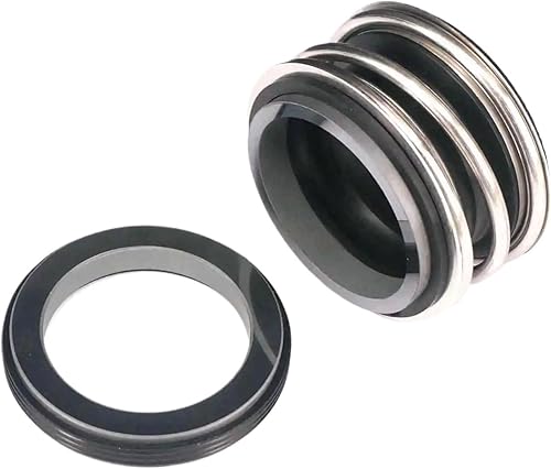 1pcs 30/32/33/35/38/40/42/43/45/48mm SiC/SiC Ring Mechanical Seal Shaft Seal Single Coil Spring Water Pump Model MG1/109(48mm) - Poueer