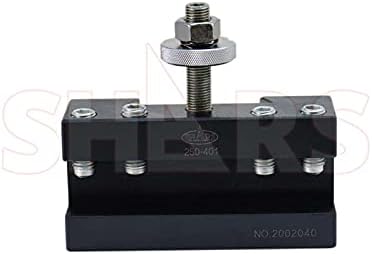 Shars CA 1' Quick Change Turning & Facing Tool Post Holder #1 202-9404C P) - Poueer