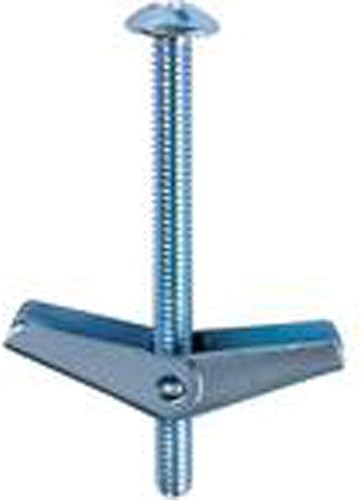 L.H. Dottie TBC83 Toggle Bolt, Mushroom Head, 1/8-Inch Diameter by 3-Inch Length, Zinc Plated, 50-Pack - Poueer