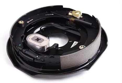 Electric Trailer Brake 12' x 2' Assembly 5200 to 7000 lbs Axle self Adjusting - Poueer