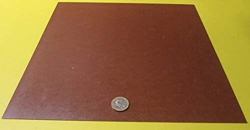 Paper XX Phenolic Sheets.031' (1/32') Thick x 12' x 12', 12 pcs. - Poueer