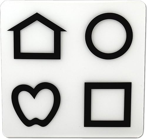 LEA Symbols® 13-Line Translucent Distance Chart - Poueer