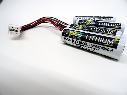 3PC YASKAWA HW0470360-A,PLC Replacement Battery for Motoman Robot 149689-1 - Poueer