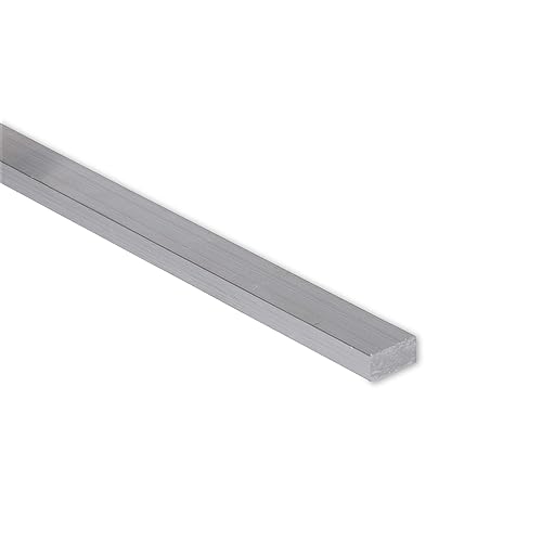 1/4' X 2' Stainless Steel Flat Bar, 304 General Purpose Plate, 12 Inch Length, Mill Stock, 0.25 inch Thick - Poueer