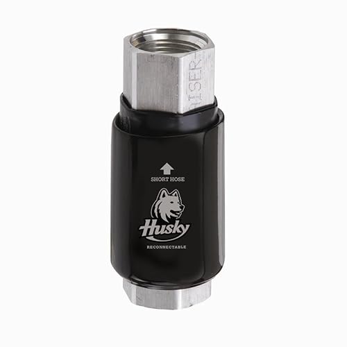 Husky 002276-04 1'Female NPTF x 1' Female NPTF Safe-T-Break with no.3098 Scuff Guard, 25.4mm Female x 25.4mm Female, Made in USA - Poueer