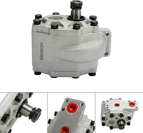 93835C91 Hydraulic Gear Pump 93835C92 Fit For Case 385 454 464 485 574 585 674 885 - Poueer