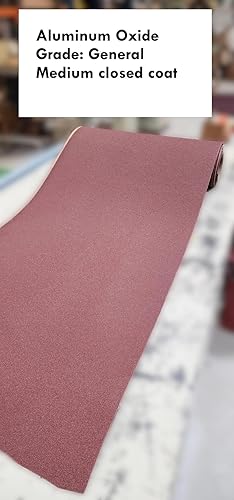 6 inch x 123 inch, 80 Grit, KK752X (General Grade), X-Weight, Aluminum Oxide (A/O), Abrasive Sanding Belts, 10-Pak - Poueer