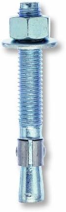 WS-1244 Trubolt Carbon Steel Wedge 1/2-Inch by 4-1/2-Inch Anchor (25 per Box) by ITW Red Head - Poueer