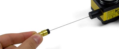 CALT 1000mm Draw Wire Encoder 24Vdc Supply 4-20mA Output - Poueer