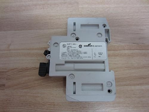 Cooper Bussmann CCP-1-30CC Class CC Fuse, Compact Circuit Protector, 1 Pole - Poueer