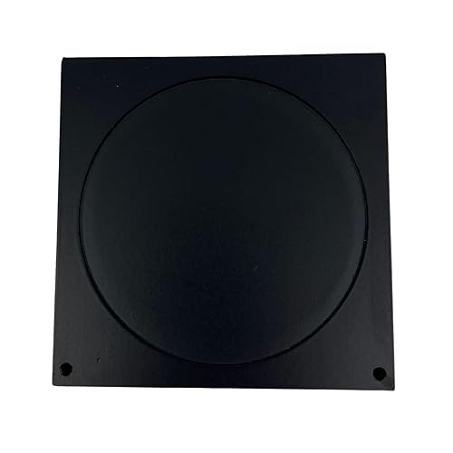 EISCO Ice Melting Plates with Depression, 1 Aluminum Plate, 1 Plastic Foam Plate - Poueer