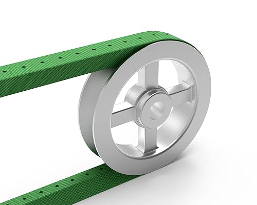 Rockwood Pulley Adjustable V Belt (Size A (1/2 Inch), 5 Foot) - Poueer