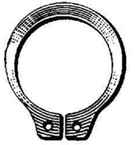 1-7/8' Basic External Retaining Ring Zinc - Poueer