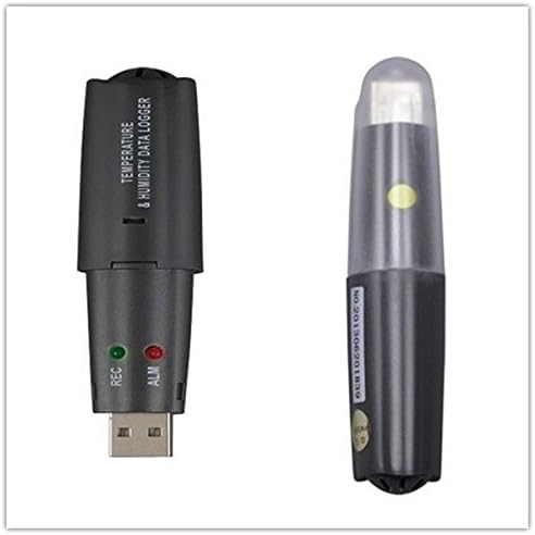 TH0160, USB Temperature & Humidity Data Logger Dewpoint Show, PC Software supports up to Win 10, Thermoemter/Hygrometer (No batteries included) - Poueer