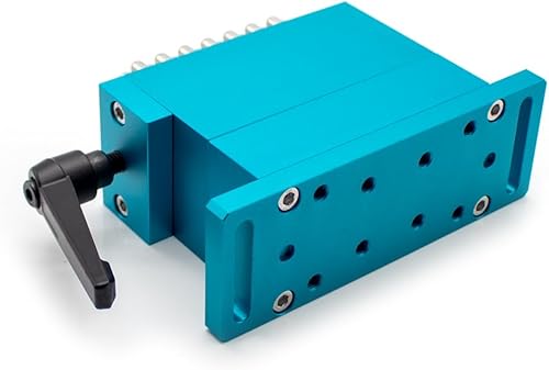 iDili Flexible Fixture Universal Clamp CNC Assembly Flexible Claw 30x79MM SUS Stainless Steel for CNC Laser Marking Machine, FLX-S0621 (Blue) - Poueer