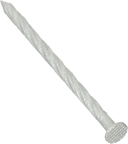 T447S-5 Double Dipped Spiral Shank Pressure Treated Lumber Nail, 5-Pound 8D 2-1/2-Inch - Poueer