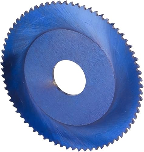 2pcs Circular Saw Blade, Blue Coated Orbital Cutting Machine Saw Blade 63/68/80mm 44/64/72/80T Metal Pipe Cutting (Size : 68x1.6x16mm 64T) - Poueer