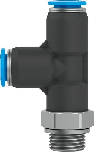 FESTO QSTL-G3/8-8 186173 Push-in T-Fitting (10 Units/Package) - Poueer