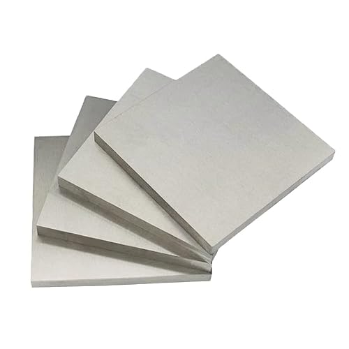 1PCS 100X100MM YG8 Tungsten Steel Plate 2MM-8MM Thick Hard Alloy Tungsten Steel Square Sheet Wear-Resistant Flake Material (Thickness 3MM, 1) - Poueer