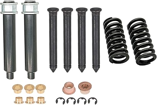 Door Hinge Spring Pin and Bushing Repair 20pc Kit Compatible with 1968-1979 Camaro Firebird Nova 4.1L 5.0L 5.7L EB-A00030 A00031 - Poueer