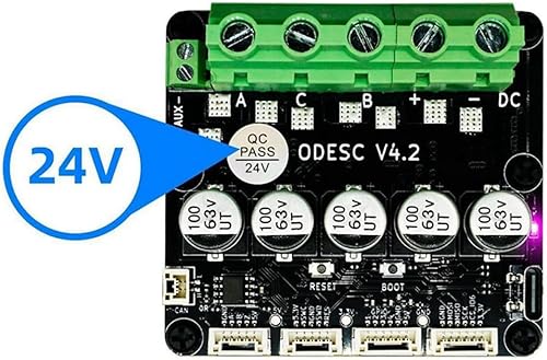 Type-C Data Cable Parts Silicone Wire Parts ODESC V4.2 8-24V Single-Drive High-Current High-Precision Brushless Servo Motor Controller, Based On ODrive3.6 Upgrade - Poueer