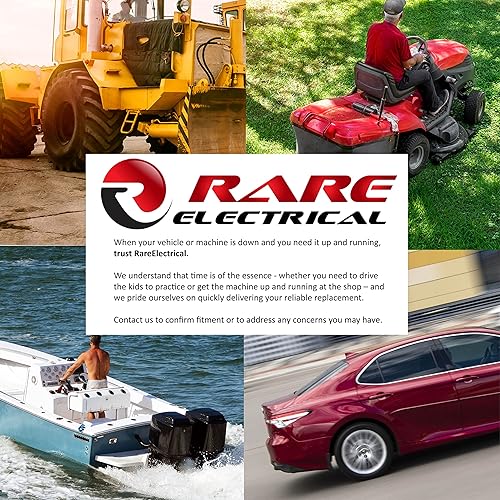 RAREELECTRICAL New 11 Tooth 12V Starter Compatible with Mercury Marine Application by Part Number 8000599 - Poueer