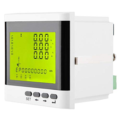 FTVOGUE Multi-Function Three-Phase Programmable Power Meter Electric Digital LED Ammeter Voltmeter,Electric Energy and Measuring Instruments - Poueer