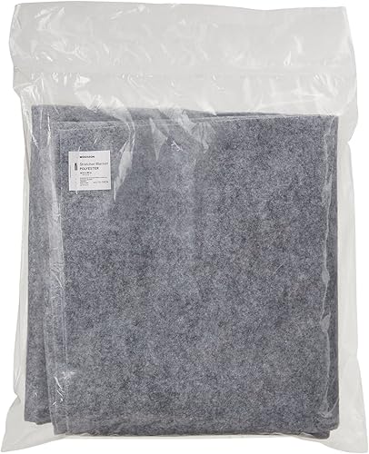 McKesson Stretcher Blanket, Disposable, 100% Polyester, Grey, 40 in x 80 in, 1 Count, 24 Packs, 24 Total - Poueer