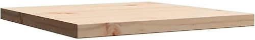 Table Top Natural Pine Wood Solid Pine Wood 16 x 16 in Durable,Furniture,Table Accessories,Table Tops,847423 - Poueer