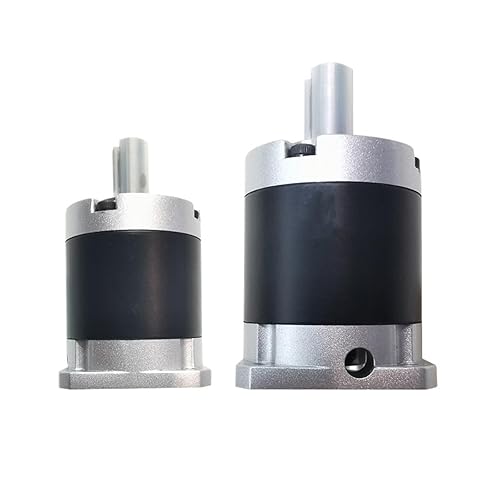 Planetary Geared Gearbox Nema 17 Stepper Stepping Reducer Box Ratio 10:1 5:1 4:1 Geared for 3D Printer Mechanical Arm Robot(No Need Cut The axis,Ratio 10) - Poueer