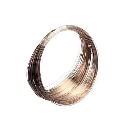 Malockos Beryllium Copper Spring Wire C17200 0.3mm 0.4mm 0.5mm 0.6mm 0.7mm 0.8mm 1mm 1.2mm 1.5mm 2mm - (Specification: 1mm 2meters) - Poueer