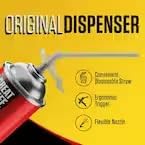 Great Stuff Gaps and Cracks Insulating Foam Sealant,12 Ounce - Case of 12 - Poueer