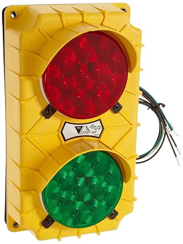 SG10 LED Stop and Go Light Signal System, 6-3/8-Inch Width X 11-3/8-Inch Height X 3-3/4-Inch Depth - Poueer