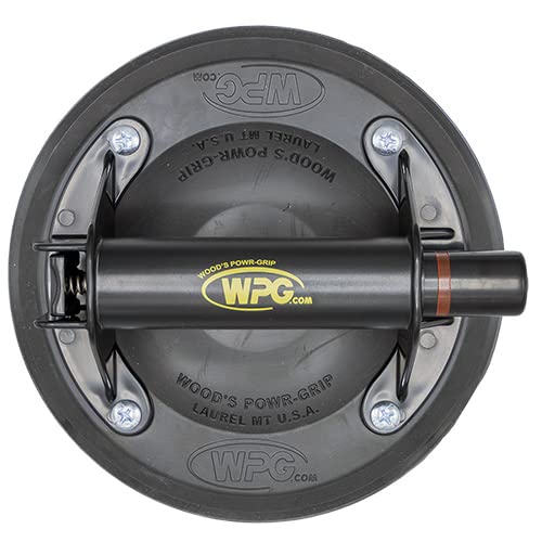 Wood's Powr-Grip N4000 8' Flat Vacuum Cup with ABS Handle - Poueer